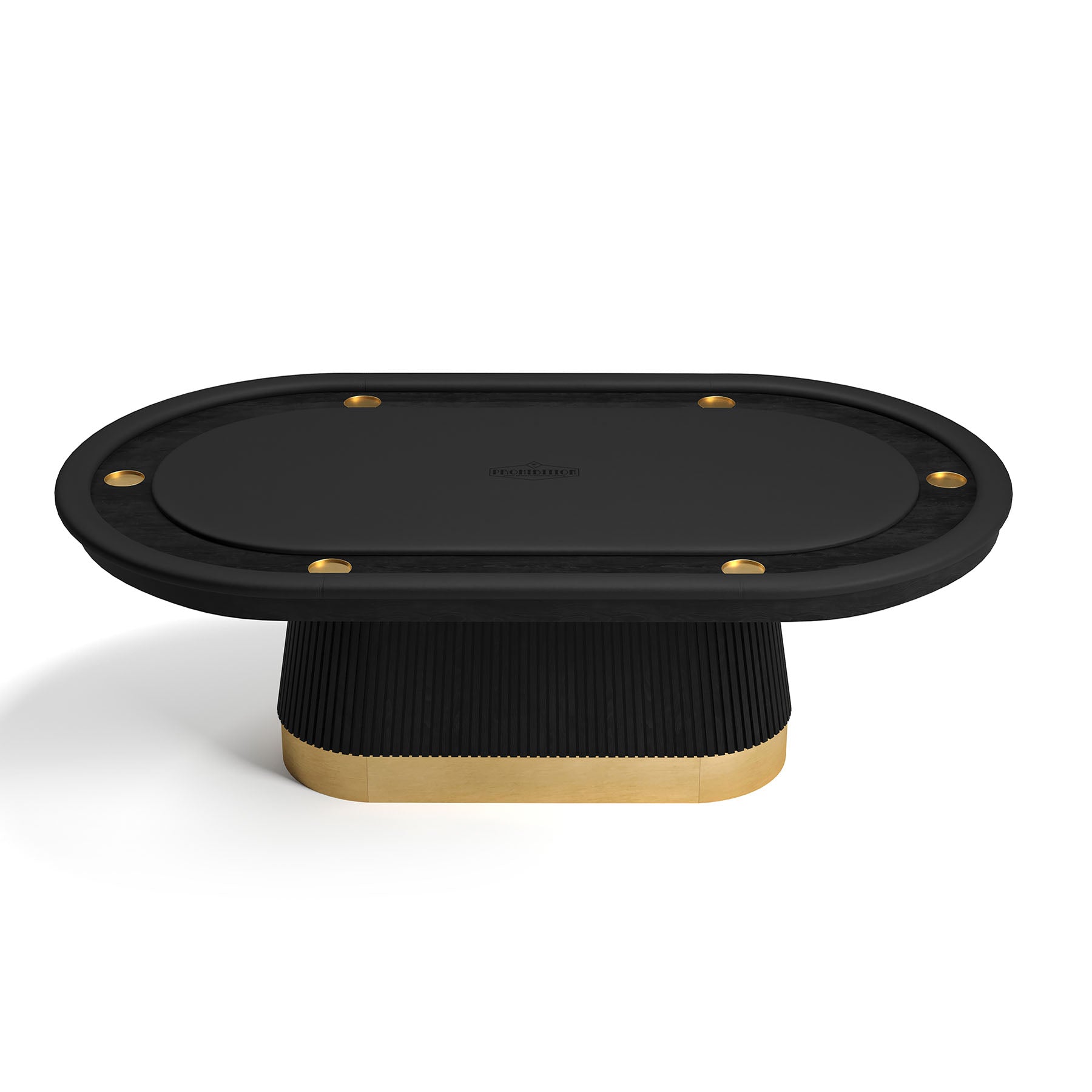 PRO84TXTBL - Prohibition Texas Hold'em Poker Table