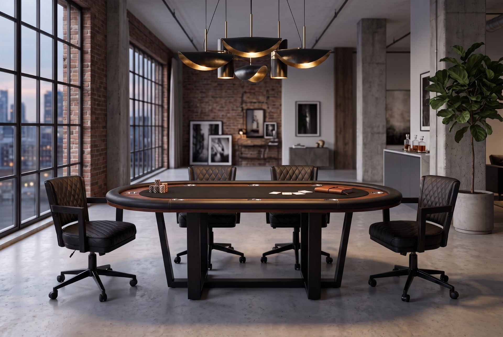 The Perfect Poker Table That Converts to a Dining Table—Without Compromise