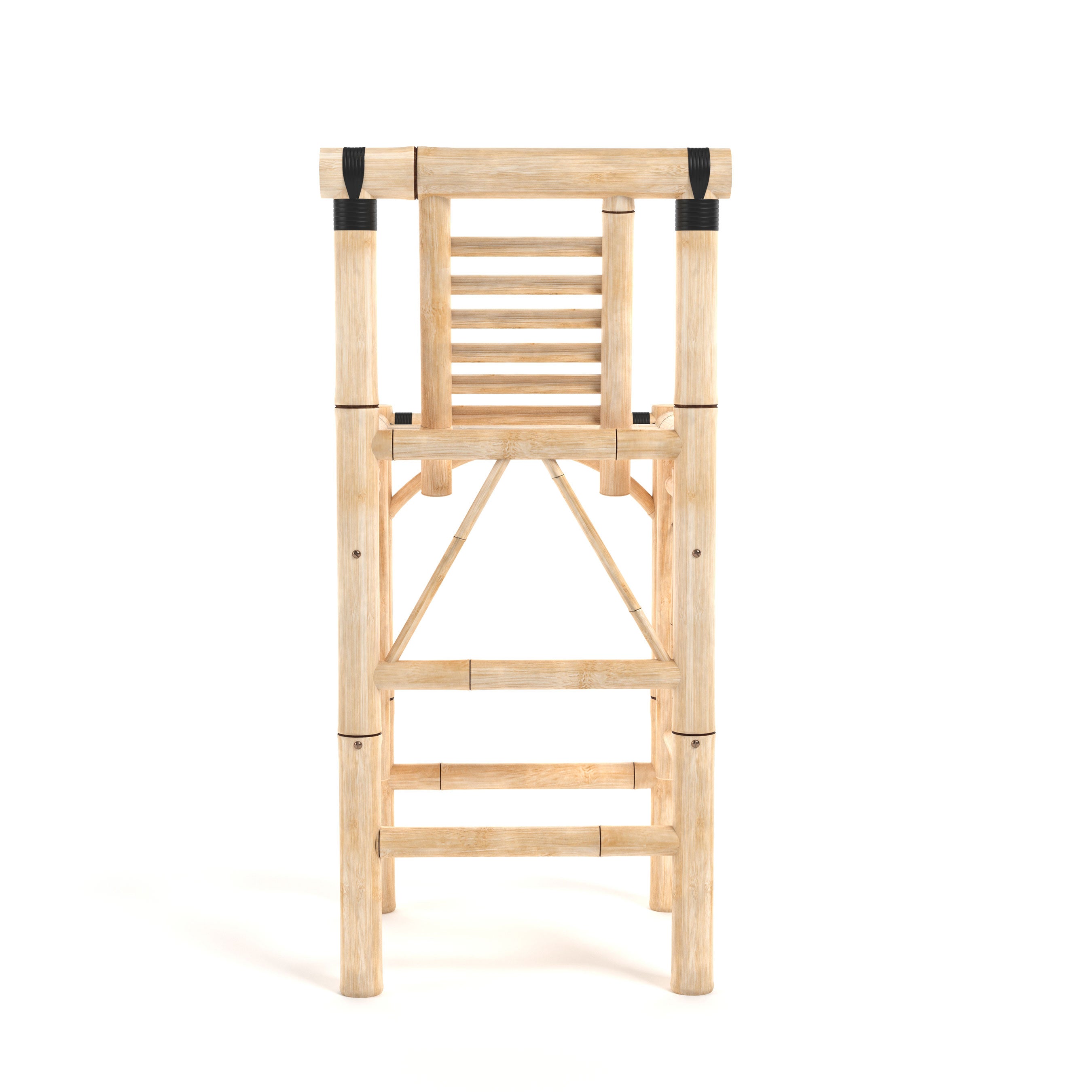 TBSTL Bamboo Tiki Stool Set - Main Image